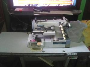 Maquina de coser pega elástico Siruba