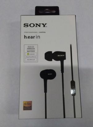 Auricular Sony Mdr In Ear