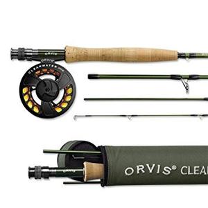 Combo Caña Clearwater #6 Con Reel, Linea, Leader Y Backing.