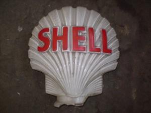 GLOBO ORIGINAL SURTIDOR ANTIGUO SHELL.