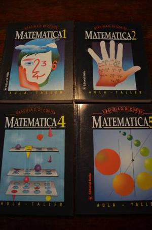 Lote Matematica 1,2,4 Y 5º G Cortés/stella ¡¡los 4 X $