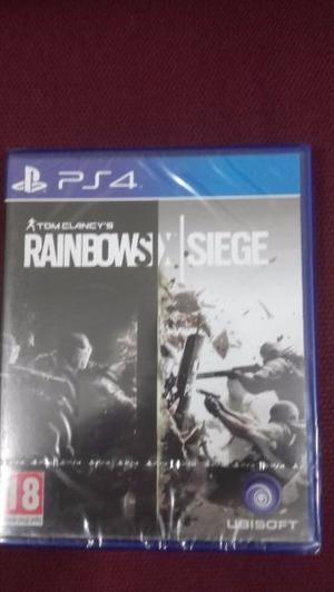 RAINBOW SIX SIEGE PS4 FISICO NUEVO CAJA SELLADA