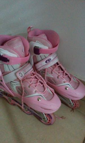 Rollers rosa talle 