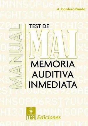 Test Mai - Memoria Auditiva Inmediata - Tea Ediciones