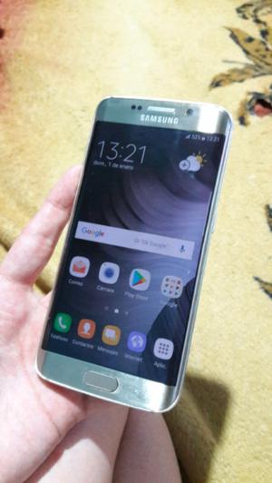 Vendo Samsung S6 Edge Dorado Liberado Impecable