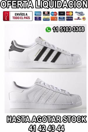 adidas superstar caballero OFERTA hasta agotar stock