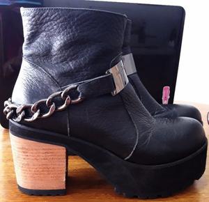 botas de cuero n° 39