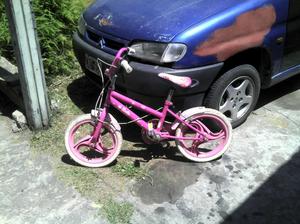 Bicicleta Barbie nena