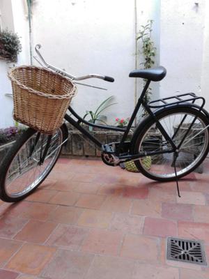 Bicicleta estilo vintage de paseo