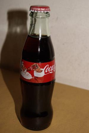 Botella Coca Cola Papá Noel. Eeuu