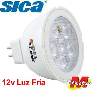 Dicroica Led 6w 12v Gu5.3 Fria Sica Electro Medina