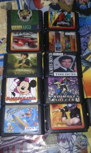 Juegos de sega. Con cargador. Es un local. 