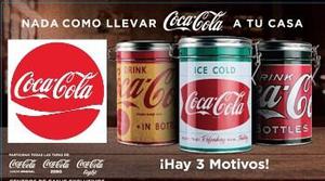 Latas Coca Cola Cierre Hermético Coleccionable Pack X3