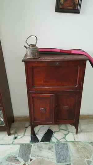 Mueble antiguo biblioteca escritorio