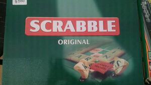 Scrabble original. Sin uso