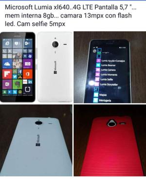 Vendo Microsoft Lumia xl640 pra Personal