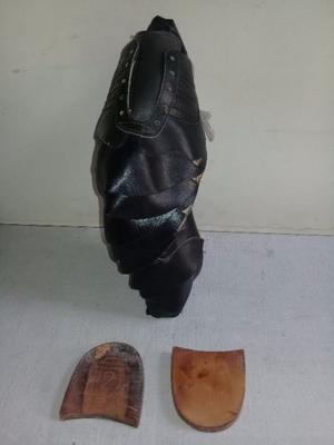 cortes de zapatillas deportivas de cuero negro del 27 al 33