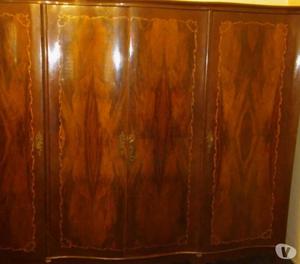 vendo MUEBLES ANTIGUOS, JUEGO DE DOMITORIO MADERA FRANCESA