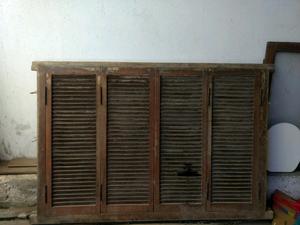 ventana de madera(1,74ancho)(1,14alto)