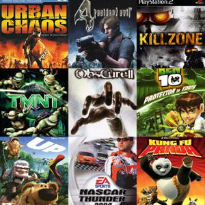 10 juegos de ps2 a elección