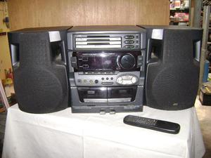 Equipo de audio JVC Stereo 3 compacteras 2 parlantes