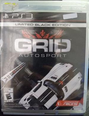 Grid AutoSport Black Edition PS3 Original Fisico Sellado