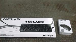 Kit teclado y mouse USB como nuevo