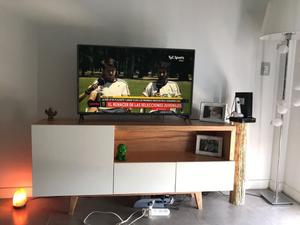 Mueble rack tv escandinavo nordico 1.40