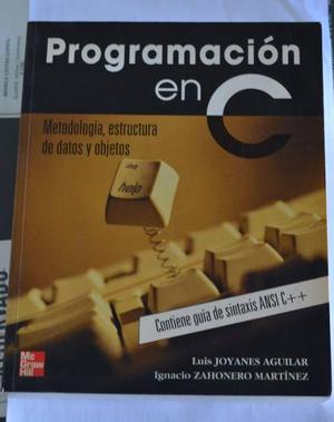 Programacion En C Luis Joyanes Aguilar Ignacio Zahonero Mart