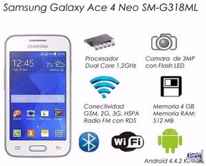 Samsung Galaxy Ace 4 Neo Blanco Liberado Impecable $1.8