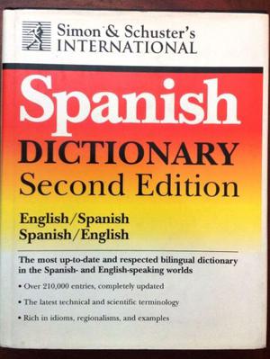 Simon & Schuster´s English And Spanish Dictionary 2º