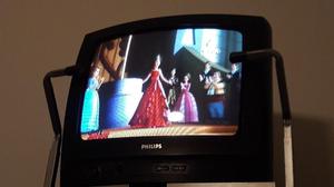 Televisor color + soporte