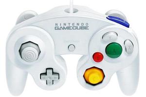 Controlador D/videojuegos D/gamecube Nintendo Oficial Blanco