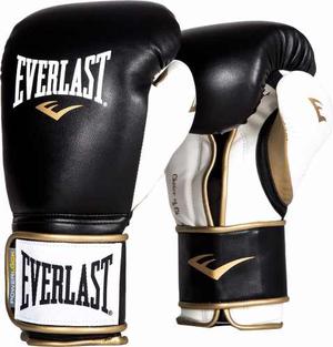 Guantes Box Everlast Powerlock 14 Oz + Par Vendas Flexcool