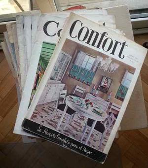 Lote De 33 Revista Confort - Decoración Del 50 Arquitectura