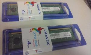 Memoria RAM ADATA DDR3 4GB  MHZ