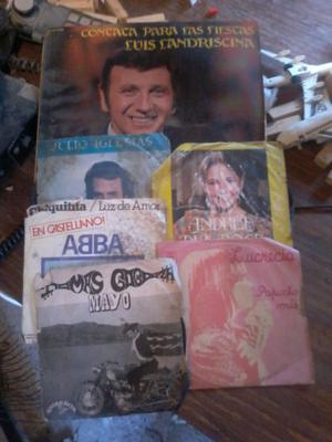 Discos Vinilo $700, paquete 23 simples, 28 lp, hay variado