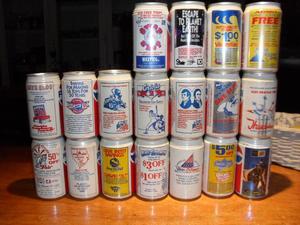 Latas Pepsi Antiguas Vacias de coleccion importadas