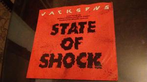 Michel Jackson simple vinilo State of Shock