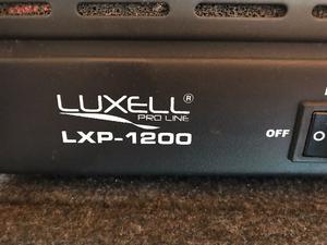 POTENCIA LUXELL PRO LINE LXP  IMPECABLE
