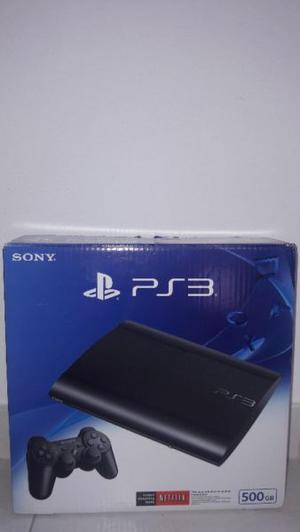 PlayStation 3 Ultra Slim 500gb, NUEVA!!!