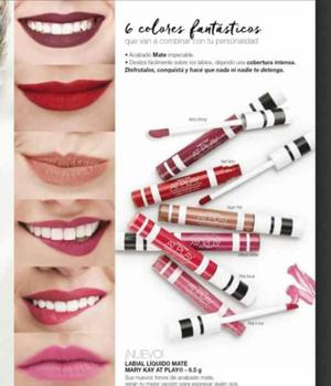 labiales mate mary kay