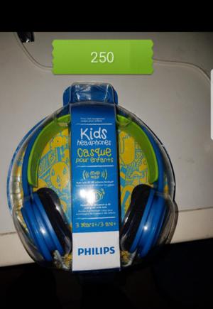 Auriculares para niños sin uso