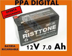 Bateria Gel Acido 12 V 7 Ah X Unida - Ups/alarma/generadores