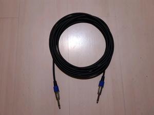 Cable Plug 6,5 Mm de 6mts Ficha Metalica