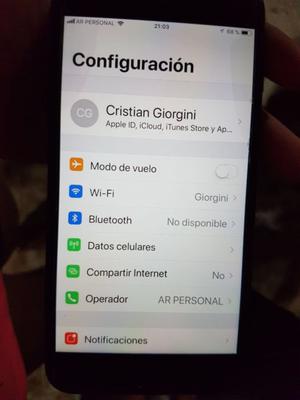 IPHONE 7 Plus 128gb impecable..