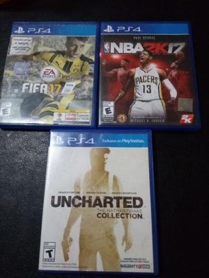 Juegos en excelente estado para play 4