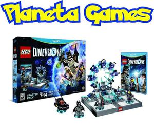 Lego Dimensions Starter Pack Nintendo Wii U Fisicos Caja