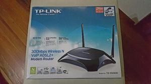 Módem Router TP Link con poco uso para Arnet, Fibertel y