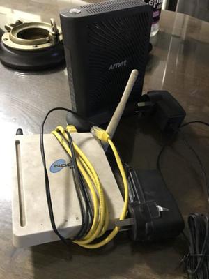 Módem y router arenet noganet